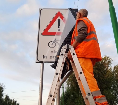 Ciclabile della Ghisolfa — partenza dei lavori i...